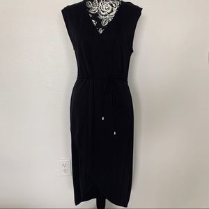 Faux Wrap Dress